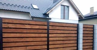 Купить распашные ворота деревянные Арзамас, цена от 2722 руб.