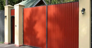 Купить ворота из профнастила Арзамас, цена от 4058 руб.